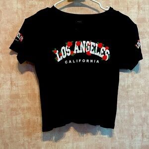 Los Angeles crop top